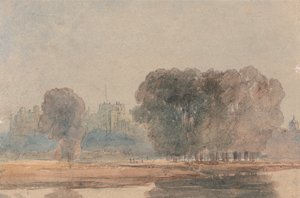 ブロカスからのウィンザー城 作： David Cox